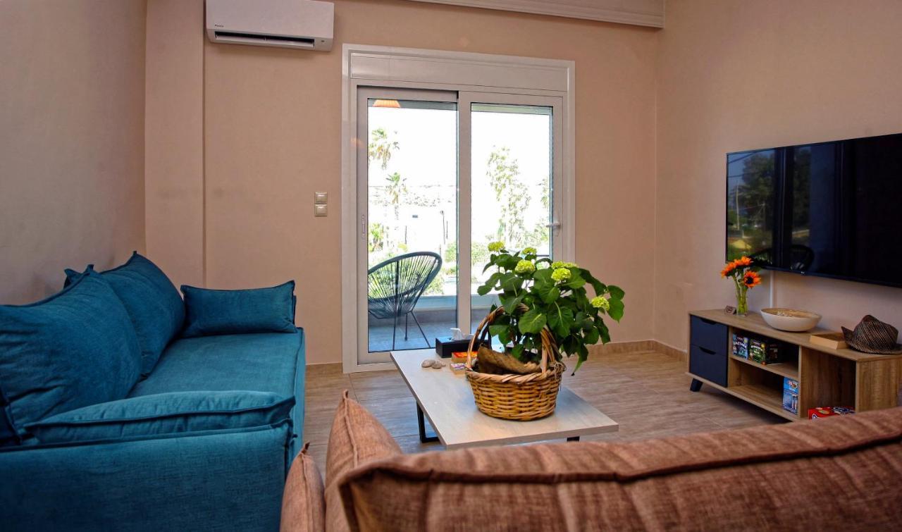 Seaview-Apartments Палеа-Фокеа Экстерьер фото