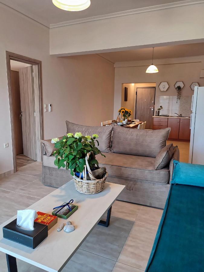 Seaview-Apartments Палеа-Фокеа Экстерьер фото