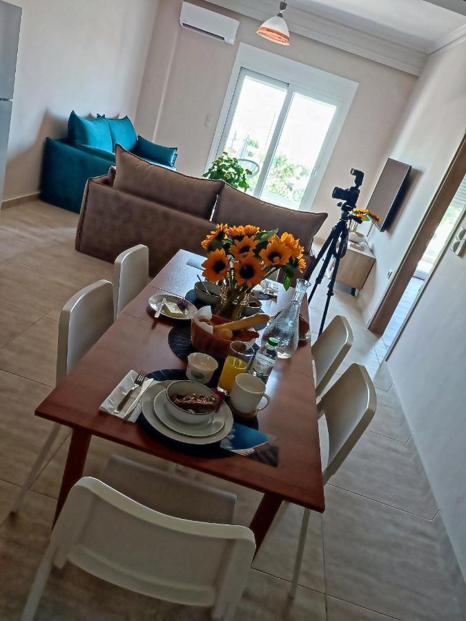 Seaview-Apartments Палеа-Фокеа Экстерьер фото